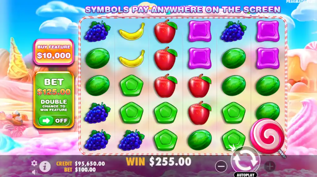 Yüksek RTP oranına sahip slot Sweet Bonanza